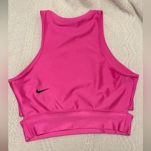 Nike Hot Pink Racerback Crop Top